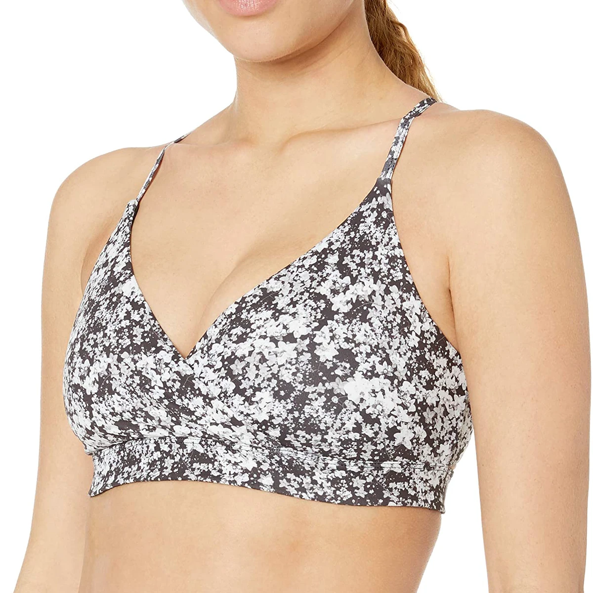 High Quality Plus Size Women's Sports Bra Fitness Yoga Running Breathable Quick Dry Medium Support Spandex/Nylon Front Logo
