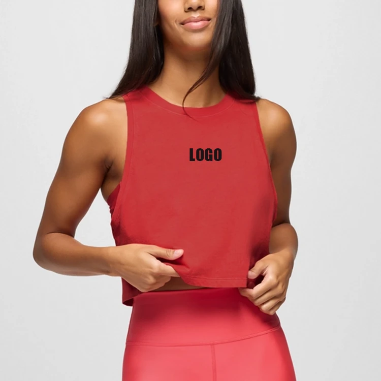 OEM Custom Super Soft Quick Dry Lightweight Gym Breathable Workout Fitness Yoga Sports Tank Top for Woman