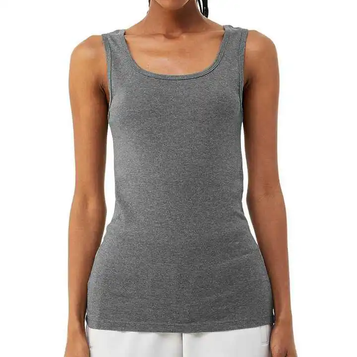 Customized High Quality Women's Tank Tops Summer Workout Yoga Front Breathable Quick Dry Woven Sleeveless Solid