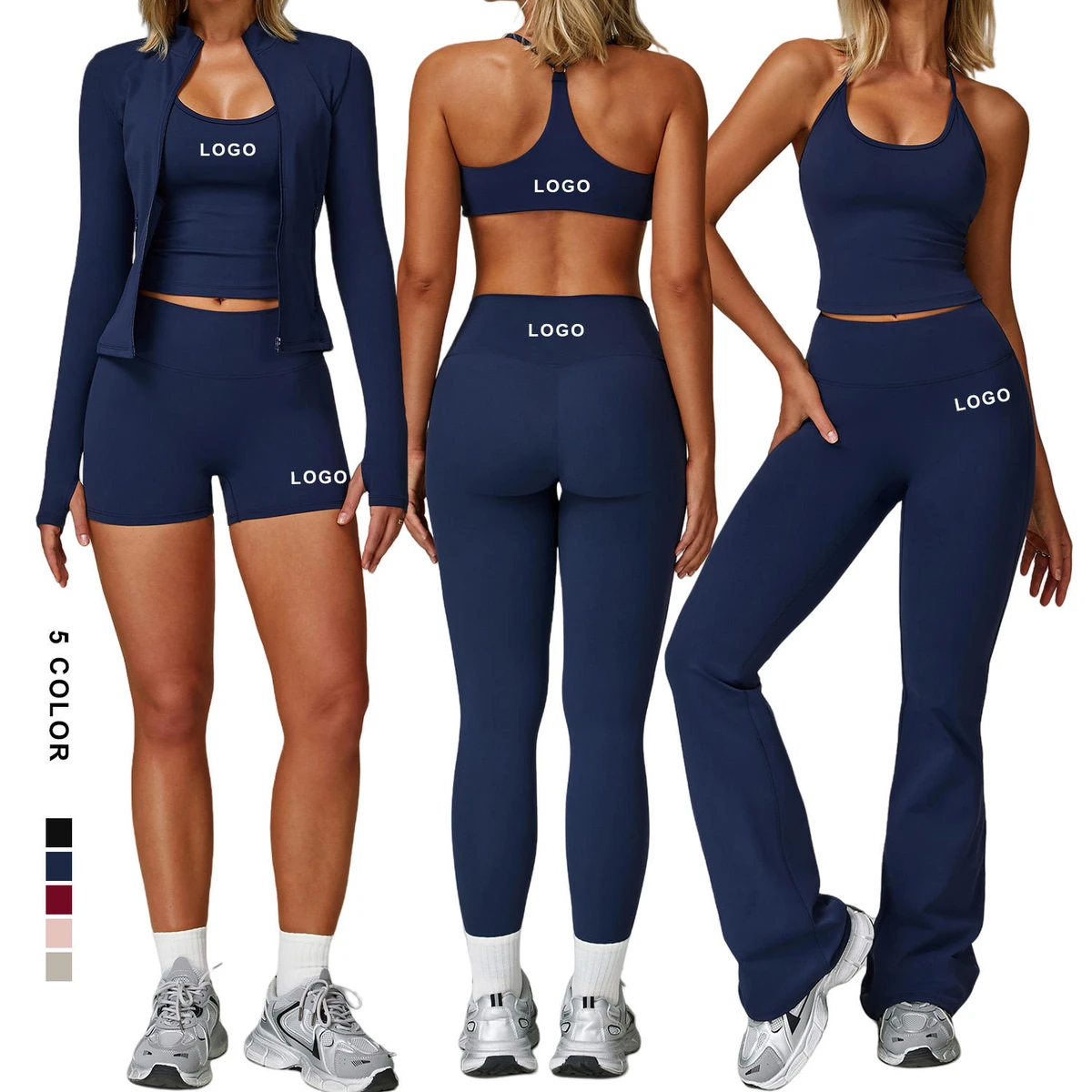 Custom High Quality Tights Sportswear Quick-Drying High Waist Plus Size Gym Wear Workout Sets Yoga Clothes For Women
