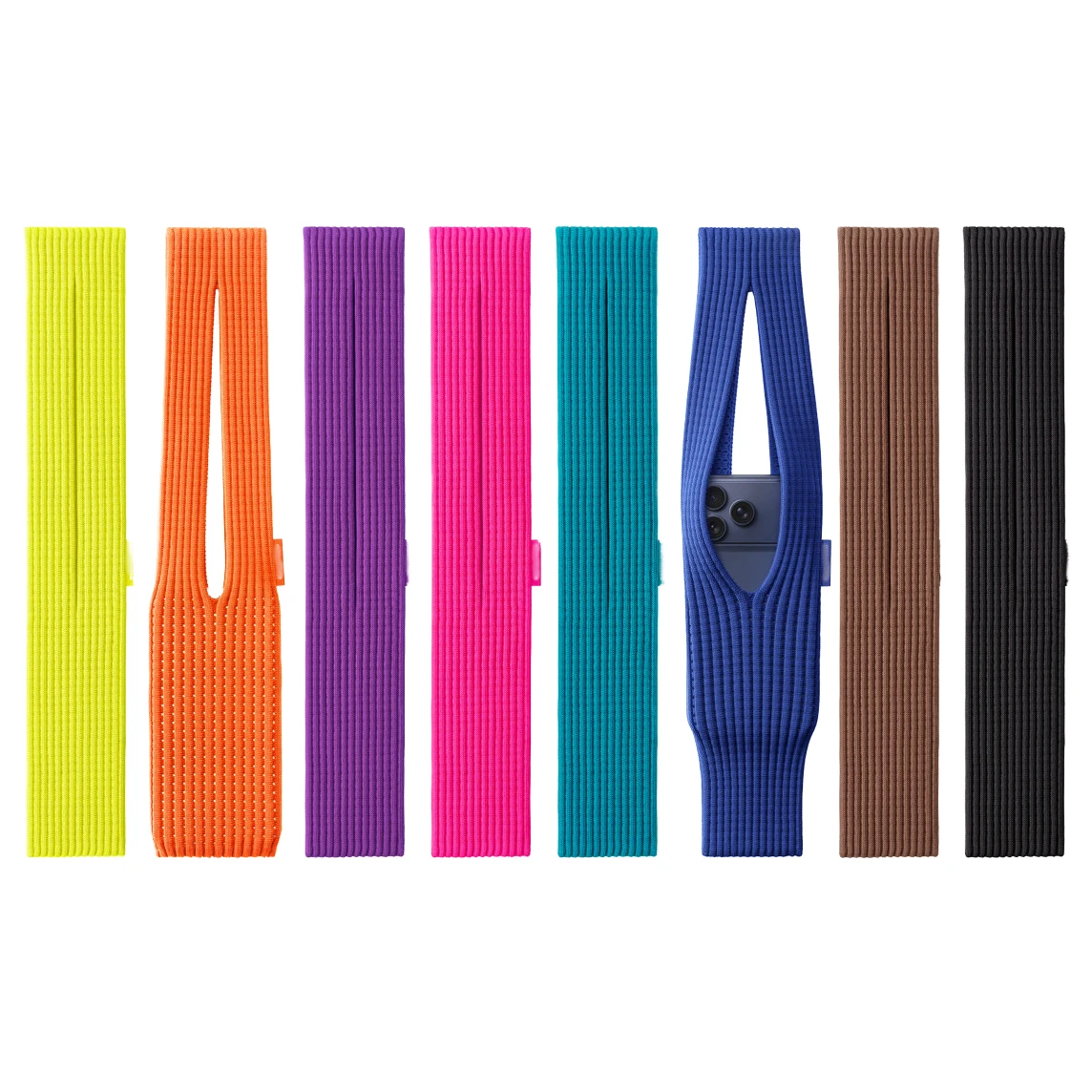 New Trendy Summer Fashion Knitted Phone Bag iPhone One Piece Fabric Hot-Selling Yarn Woven Niche Personalized Custom Portable