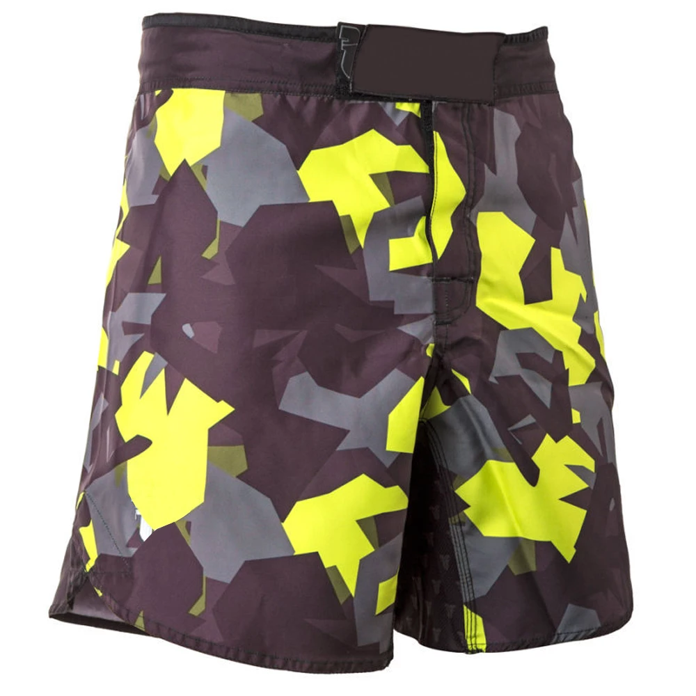 Factory Direct Sale Men's Casual Canvas Shorts Plus Size Workout Cargo Design with Elastic Waist Closure Knee Length