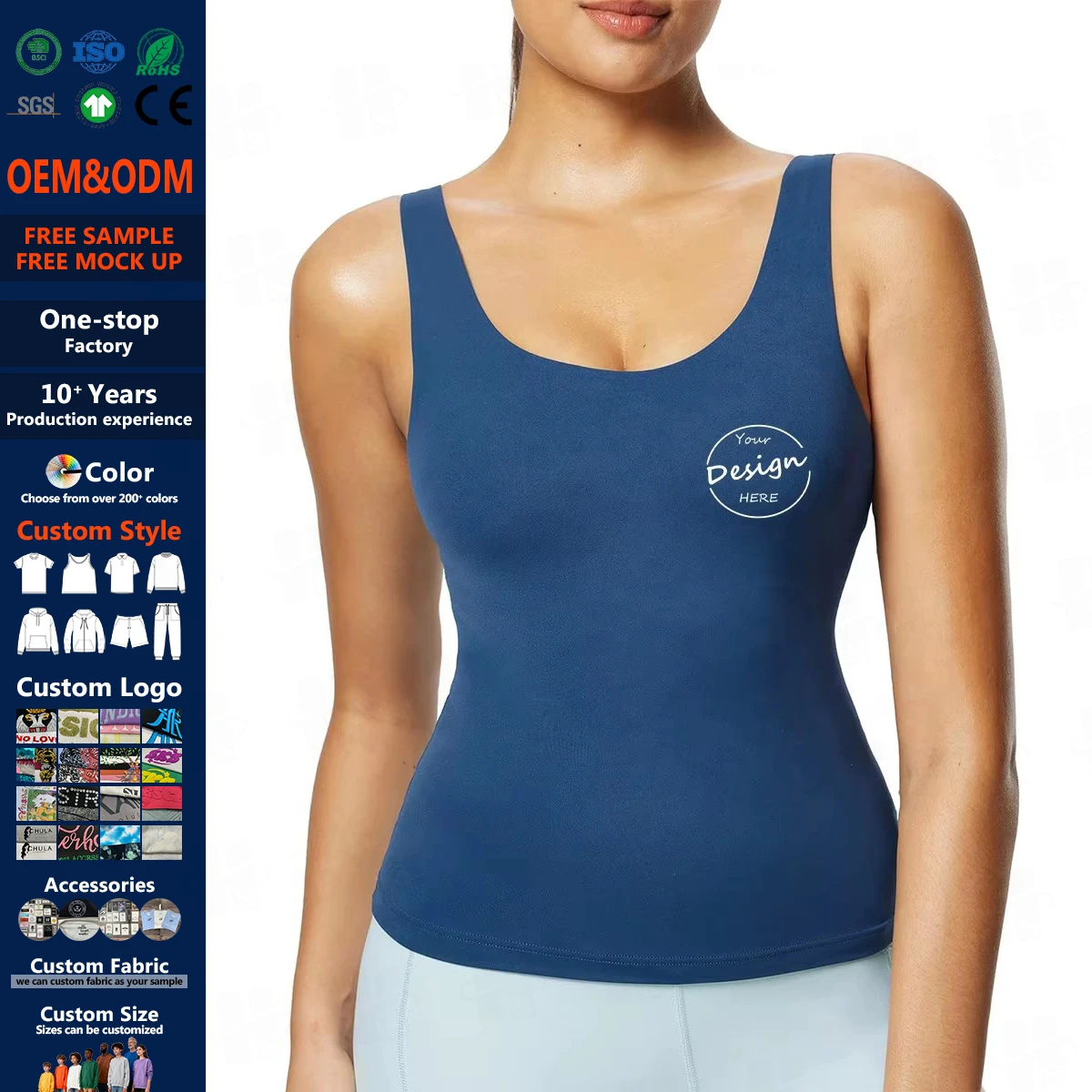 Wholesale Tight Exercise Fitness Street Wear Sweat-Wicking 180gsm Jersey Tank Top Women Yoga Comfy Sexy Backless Yoga Tank Top
