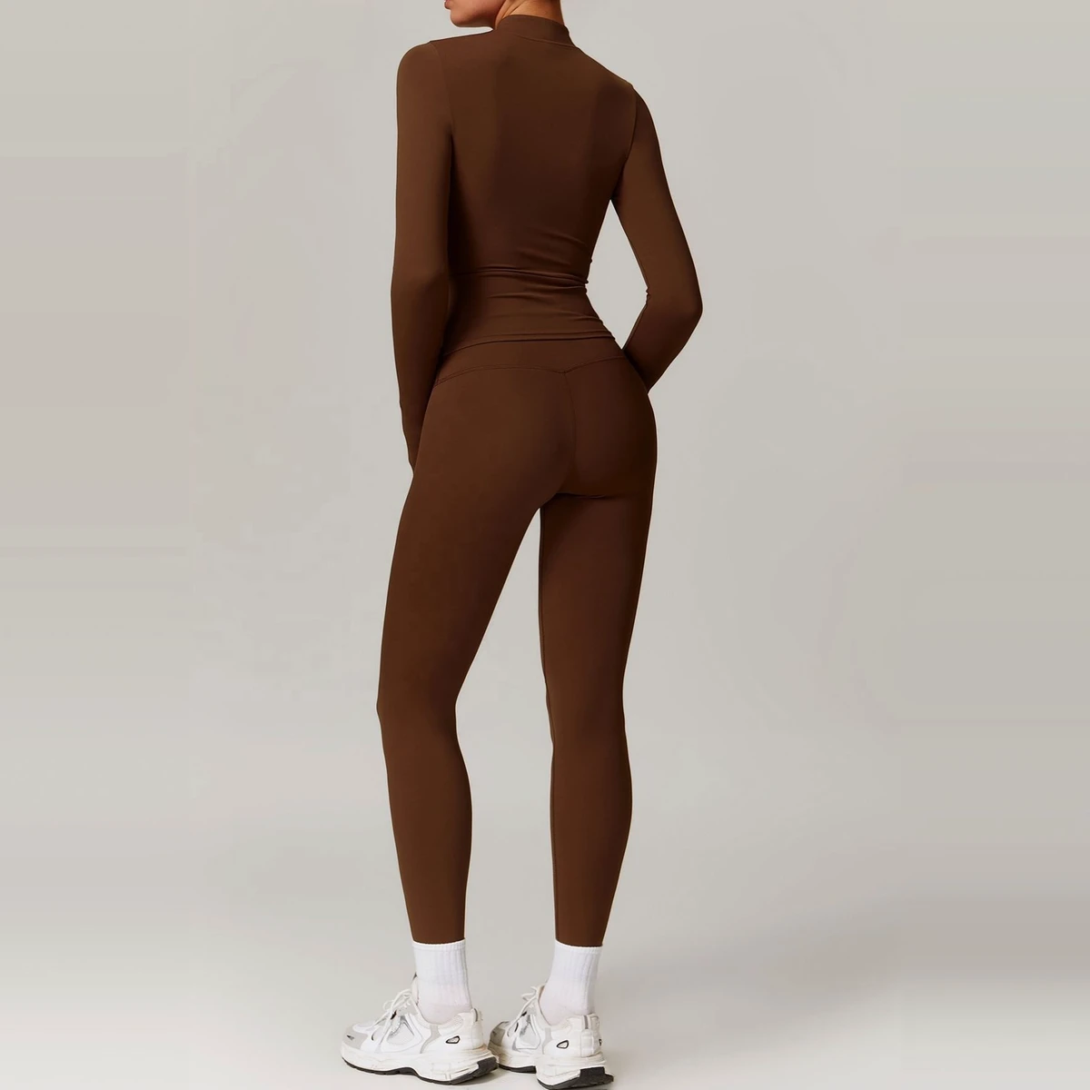 Long Sleeve Yoga Tight Regular Fit Breathable Printed Stretchy Design Great Gym Running Winter Wear Direct Factory Sale