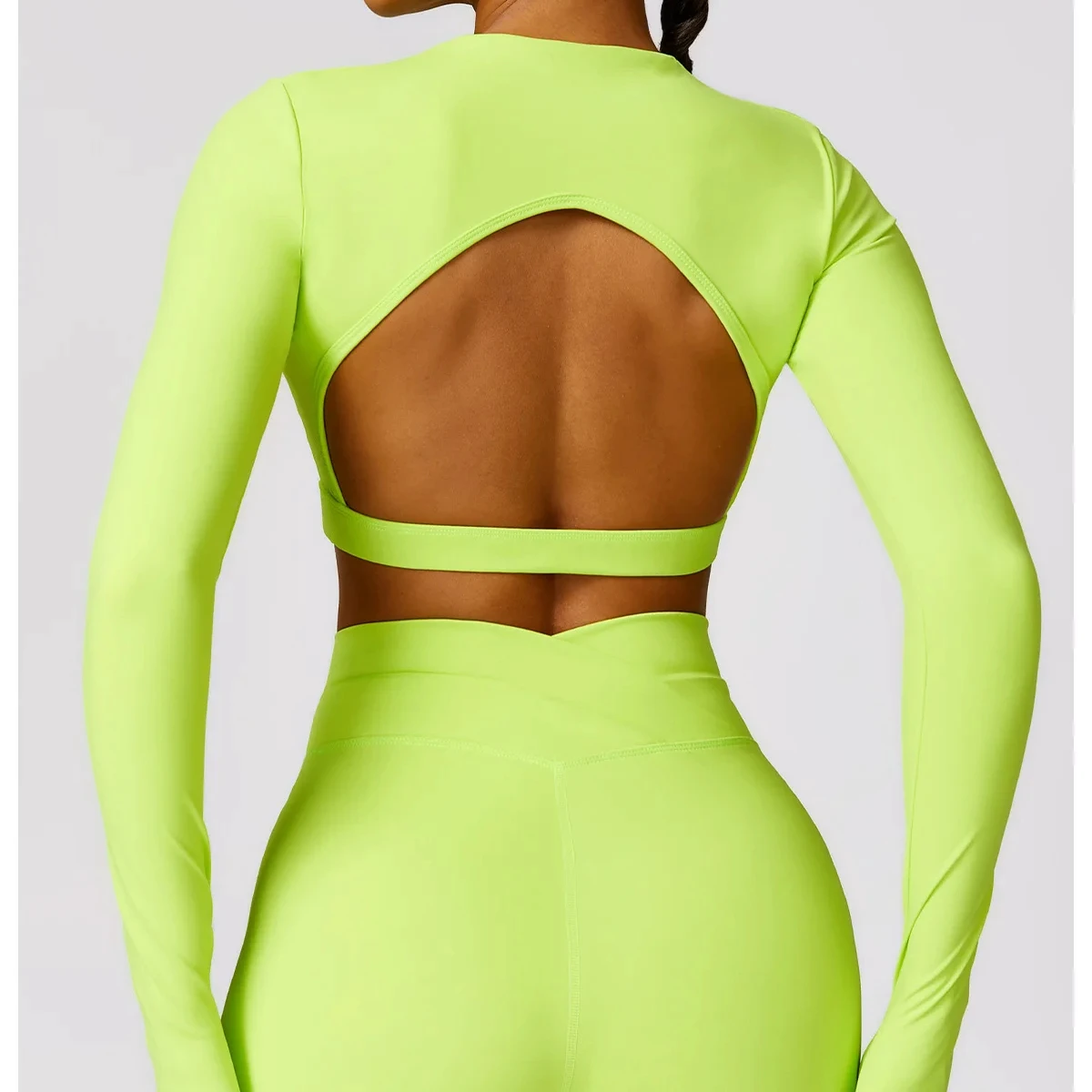 Long Sleeve Yoga Top Sports Running Shirt Breathable Athletic Top Workout Shirts for Women
