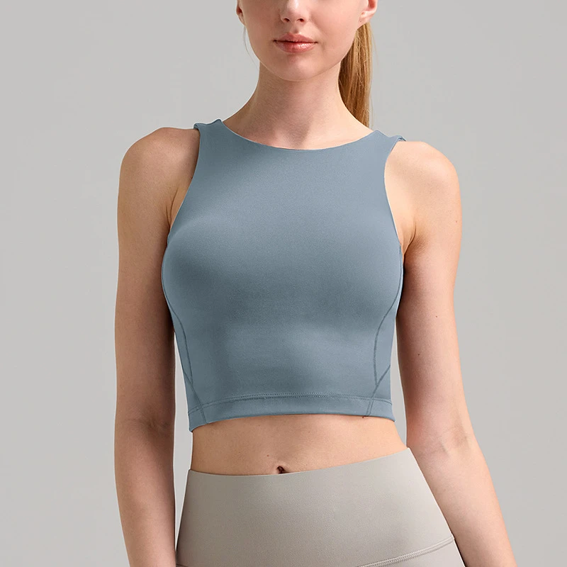 Comfortable Lightweight Women's Sports Bra Top Soft Stretchy for Everyday Wear Basic Yoga Bra Top