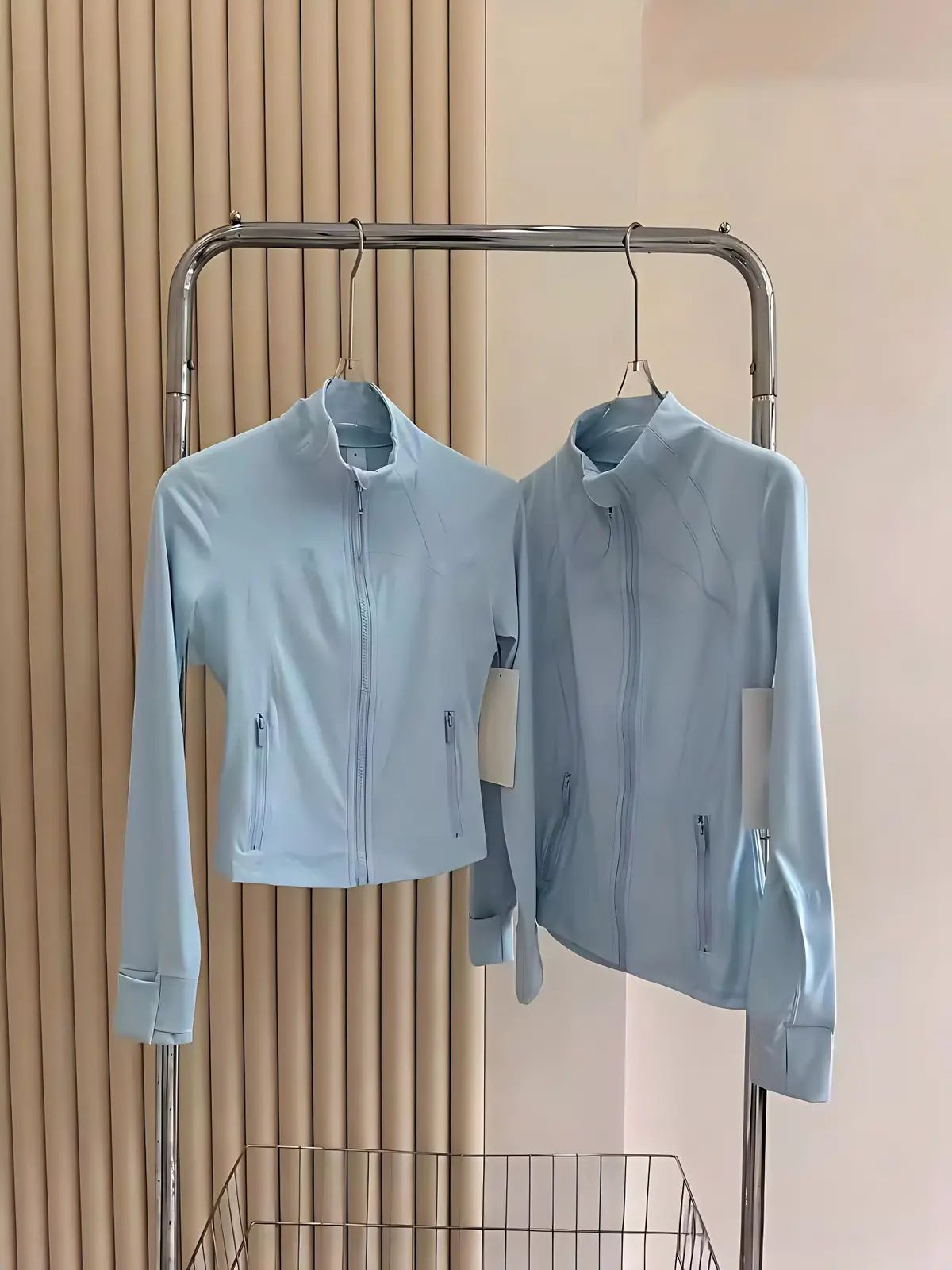 Famous Brand Gold Label Yoga Wear Women's For Zipper Top Stand Collar Slim Fit Sweat-Wicking Jacket Running Sports