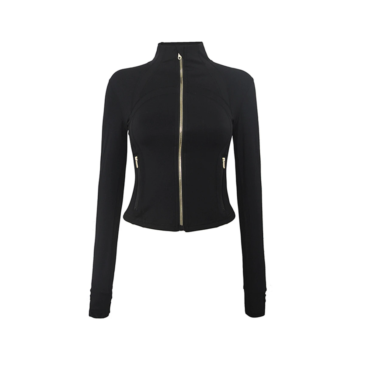 Core-Spun Cotton-Feel Polyester 130 GSM Power Mesh Knit, face view