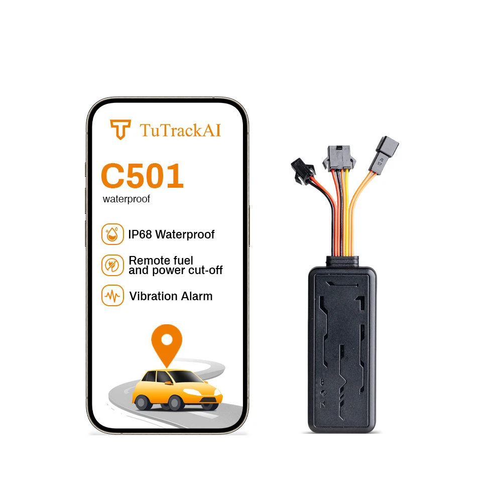 4G 8 Wired Car GPS Tracker Vehicle Tracking System With ACC Detection Cut Off Fuel Engine Car Leasing Fleet Management