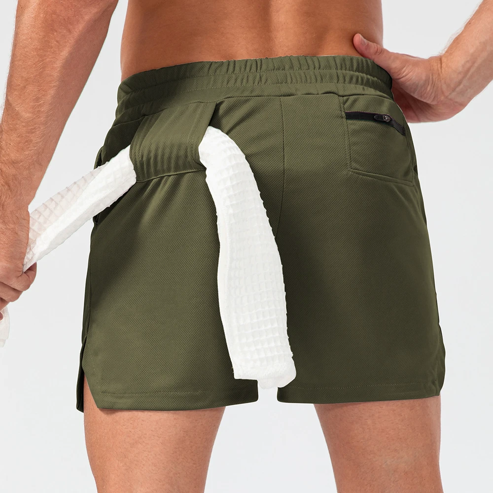 Fitness Sport Running Shorts Quick Dry Sport Run Pants Men Workout Shorts Camo Training Wear