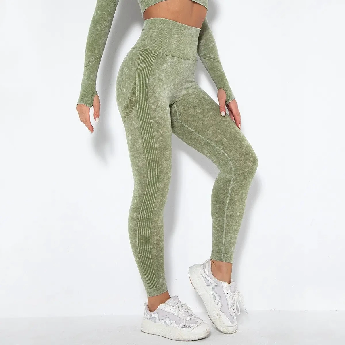 Women Comfortable Fit Leggings Smooth Fabric High Waist Design for Gym Workout and Home Use