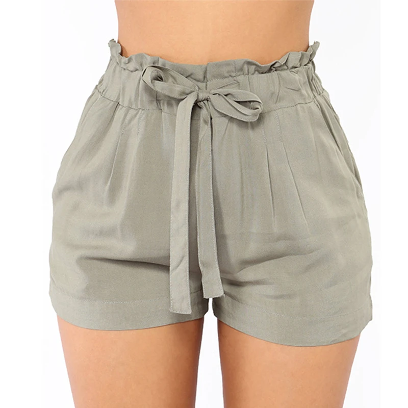 Streetwear Hot Sale Women's Plus Size Terry Fabric Breathable 100% Cotton Elastic Waist Customizable Shorts-Wholesale Low Price