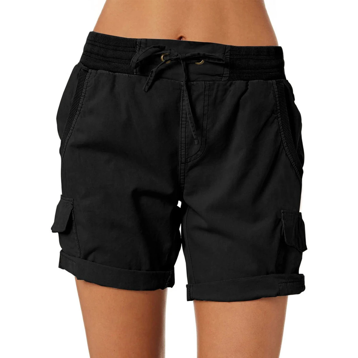 Sports Shorts New High Waist Elastic Soft Women's Casual Slim Summer Quick Dry Breathable Fleece Hot Shorts