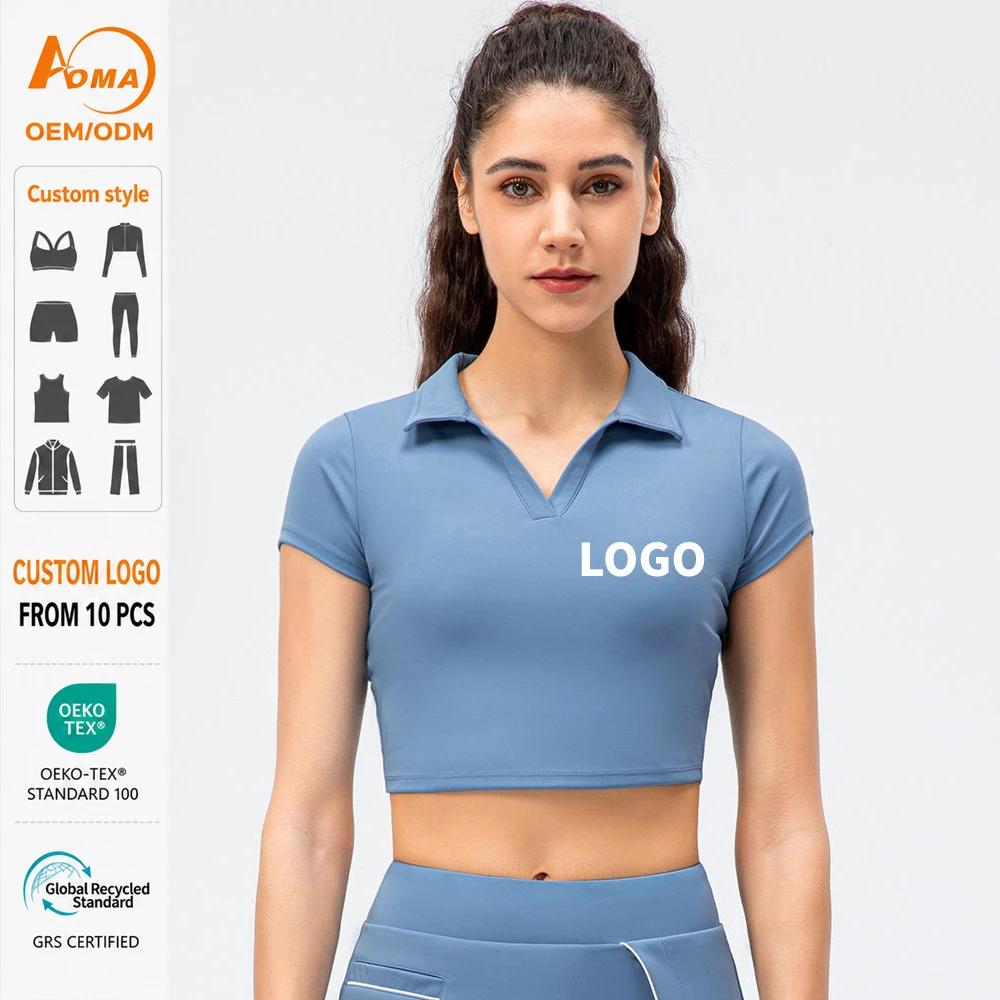 Women's Quick-Drying Breathable Spandex/Nylon V-Neck Knitted Tank Tops Casual Crop Vest for Fitness Training & Running Yoga