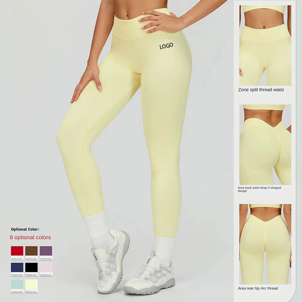 New Arrivals Seamless High Waisted Leggings De Gimnasio Scrunch Butt Fitness Workout Sportswear Women's Yoga Leggings