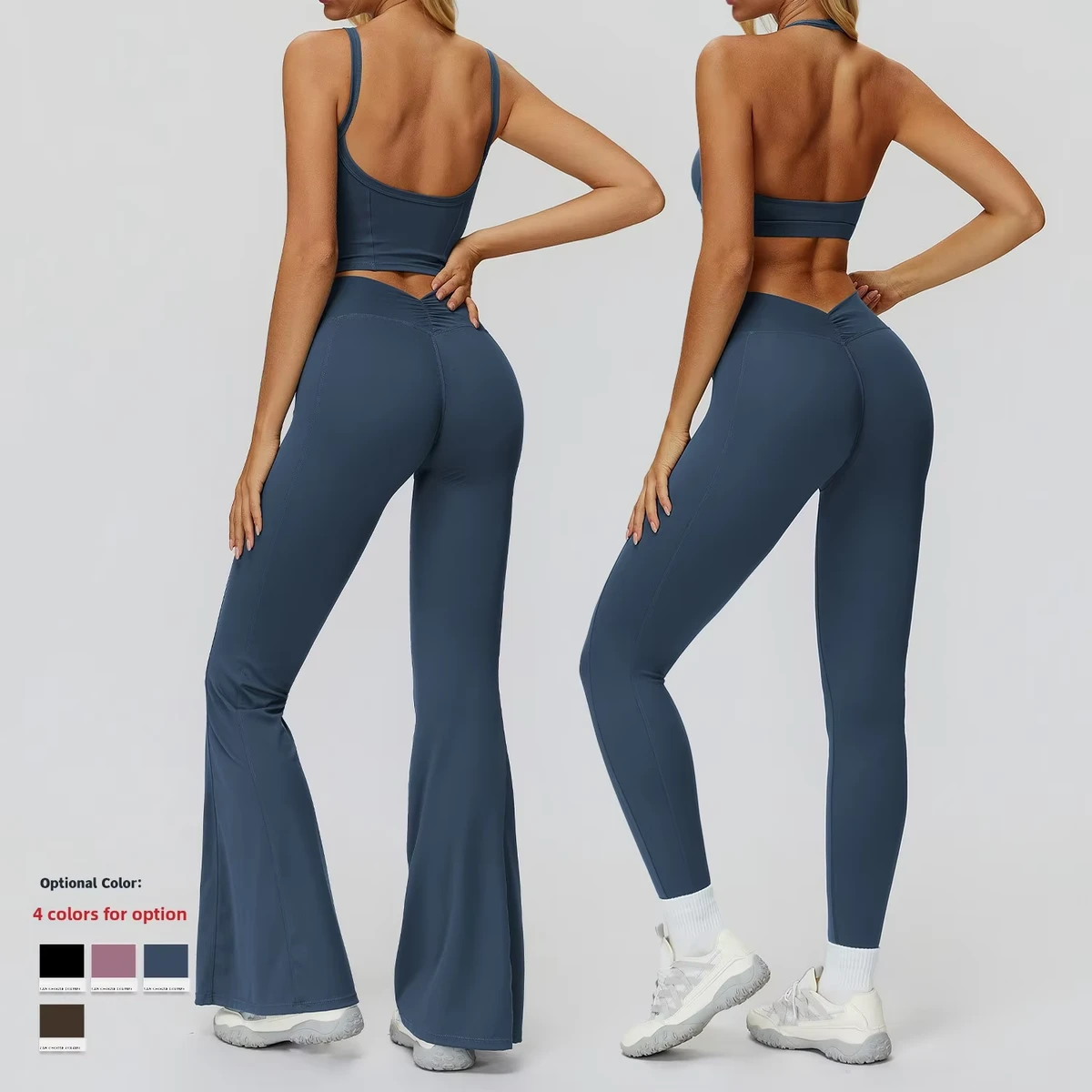 Quick-Dry Yoga Fitness Running High-End Sports Bra for Women Two Piece Yoga Set Plus Size Yoga Sets Women