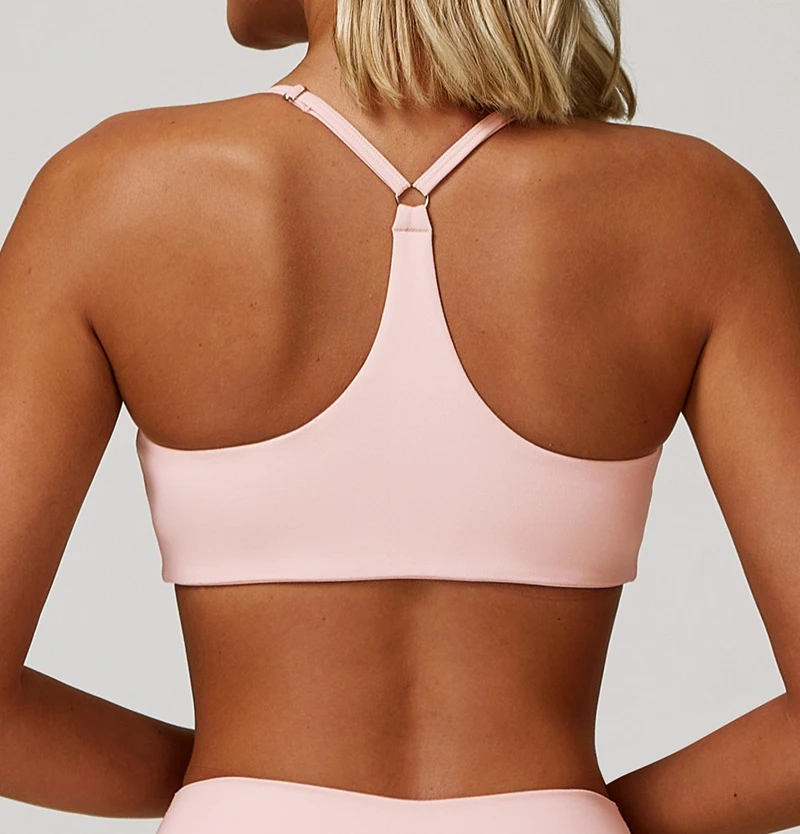 Bashasports Brushed Yoga Bra Women's Tight Back Beauty Fitness Yoga Wear Running Exercise Sports Underwear