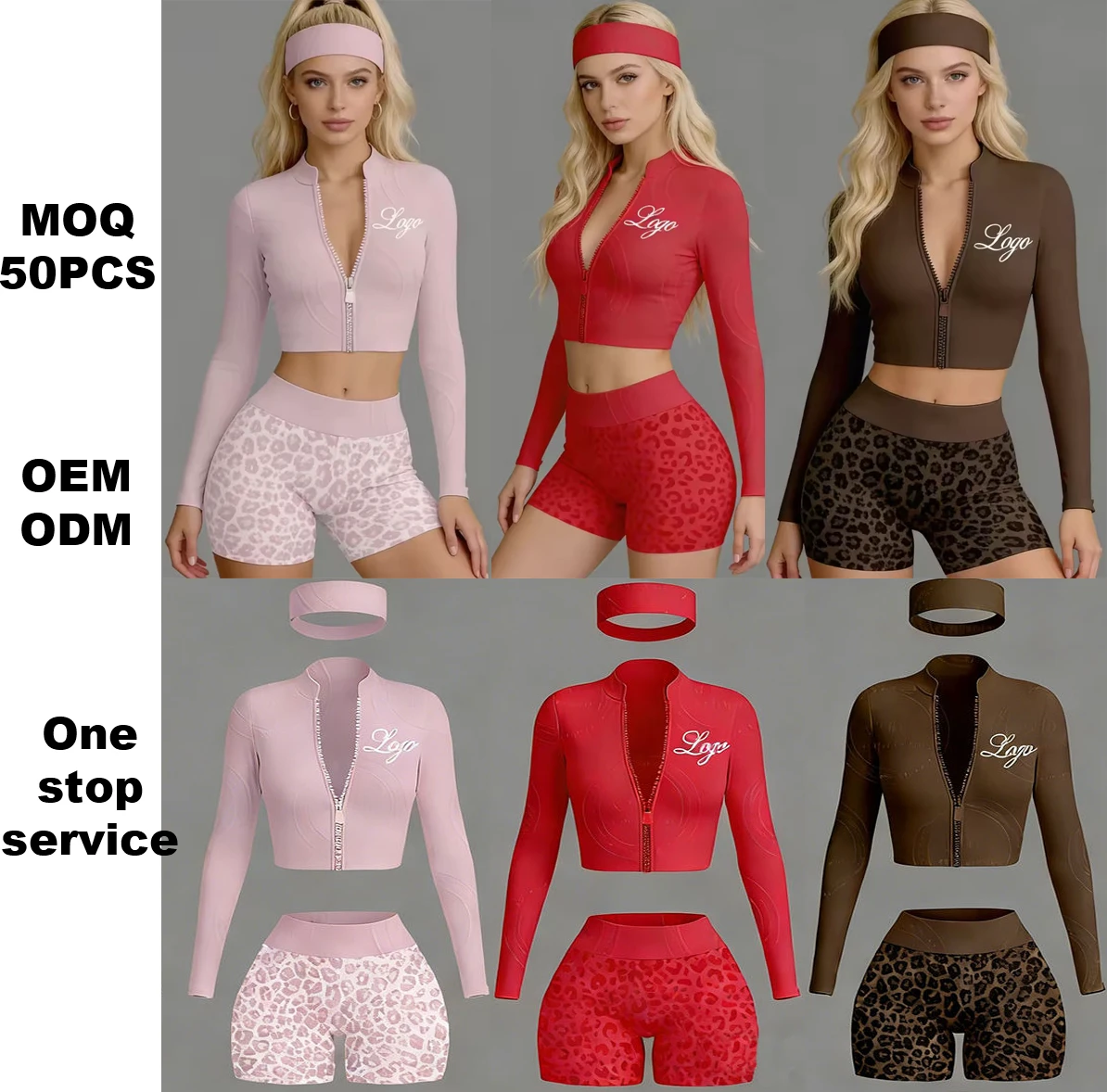Custom Sets Logo Long Sleeve With Shorts 2 Piece Loungewear Women Set Women Clothing Yoga Cozy Matching Set