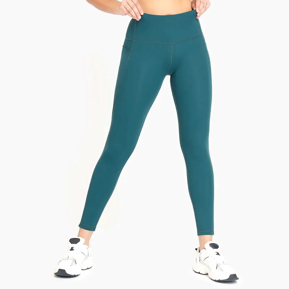 Latest Design Customized Elastic Waist Solid Women Yoga Leggings Breathable Quick Dry High Quality Light Weight Wholesale