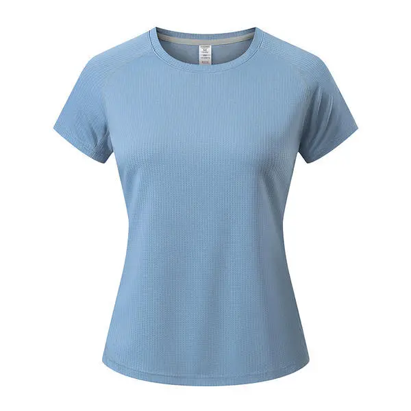Wholesale Women Sports t Shirt Moisture Wicking Workout t Shirts Short Sleeve Quick Dry Athletic Tee Fitness Running Yoga Tops