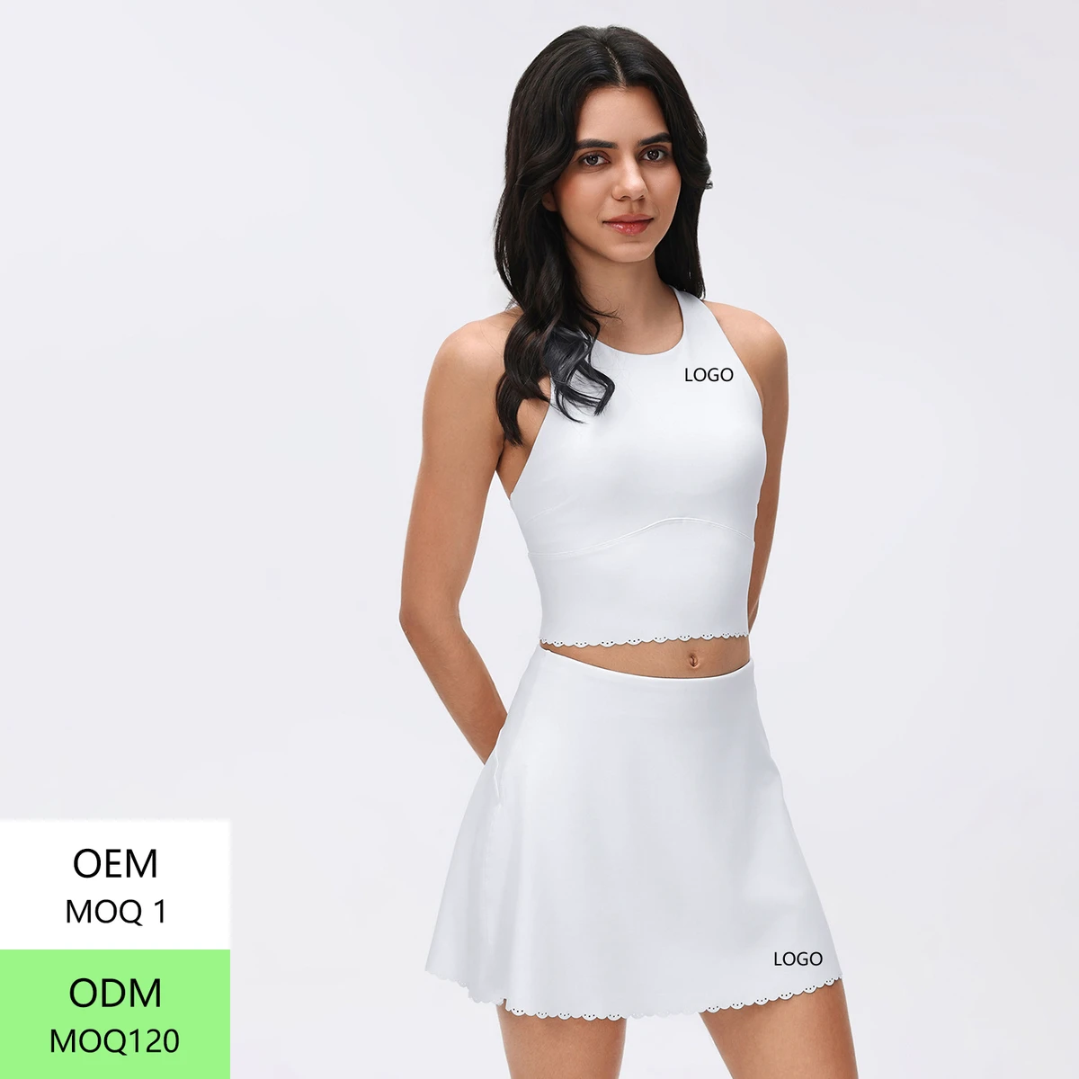 Custom Logo Fixed Cup Sleeveless Crop Top Lightweight Breathable Quick Dry Fitness High for Hot Sexy Yoga Workout Vest Women