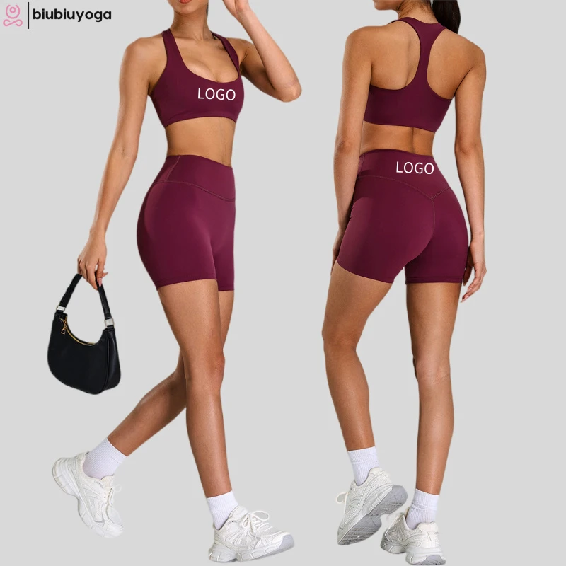 Women's Lightweight Breathable High for Sports Bra Anti Shock Cross Back Yoga Top Quick Dry Lifting Support Running Gym