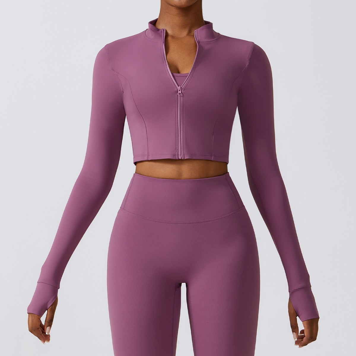 Rush Moment Yoga Female Sportswear 2 Piece Woman Clothing Active Wear Fitness High Waist Workout Butt Lift Seamless Two Gym Set