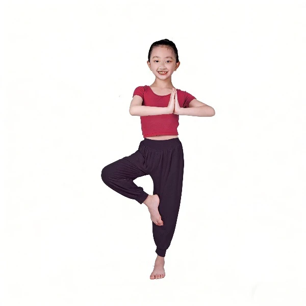 Boutique Kids Yoga Leggings and Tops Cute Yoga Sets Girls Sports Sportswear Children Activewear