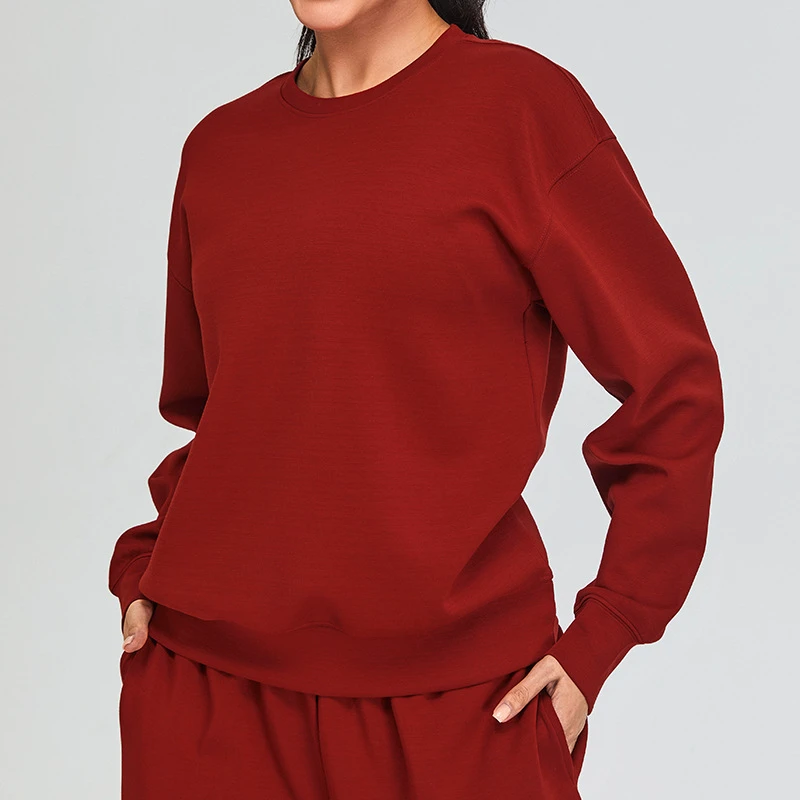 High Quality Plus Size Autumn Gym Women's Sport Activewear Windproof Breathable Soft Regular Fit Workout Shirts