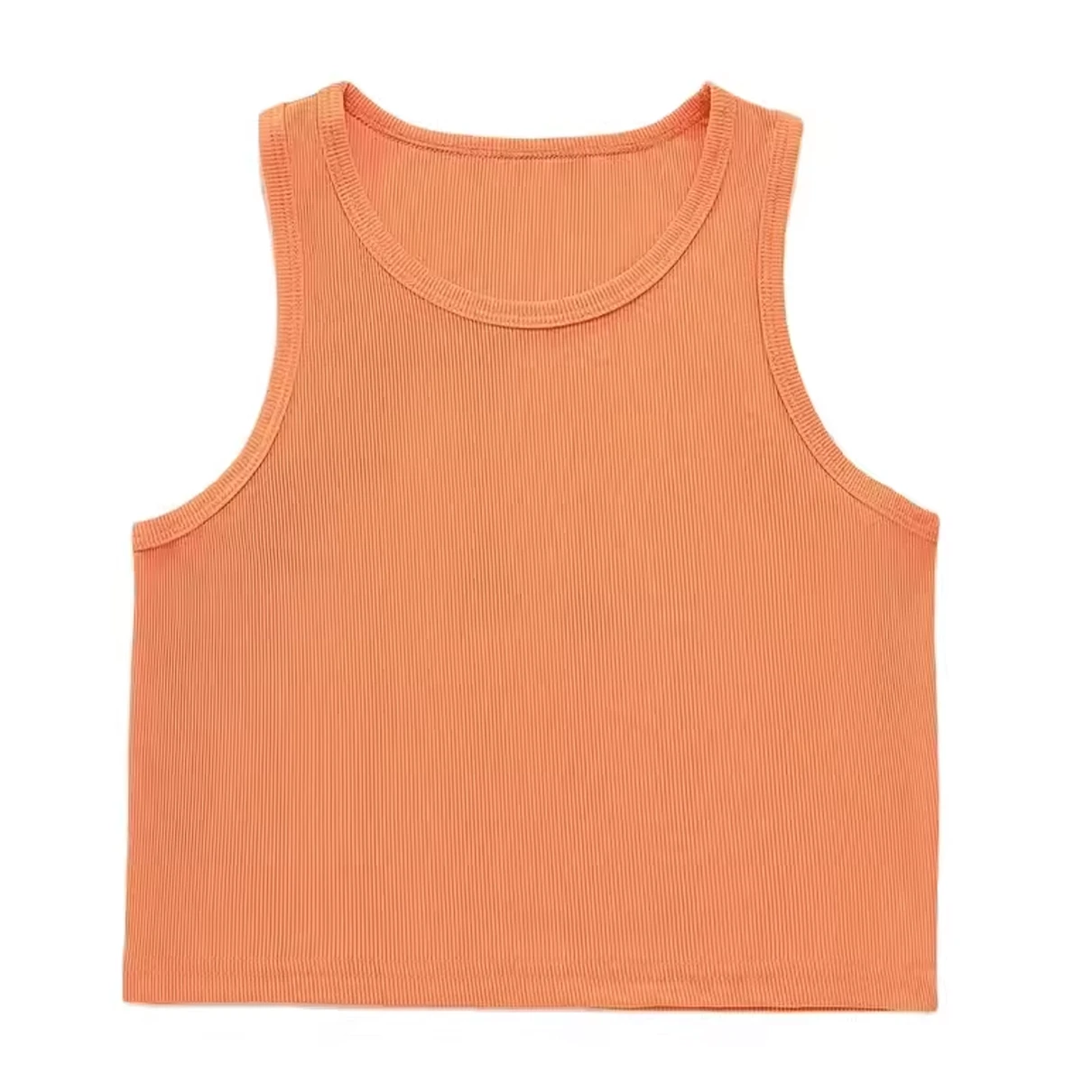 Miyake High Quality Women's Sleeveless Pleated Crew Neck Camis Sports Bra Heat-Transfer Printed Loose T-Shirt Design Plus Size