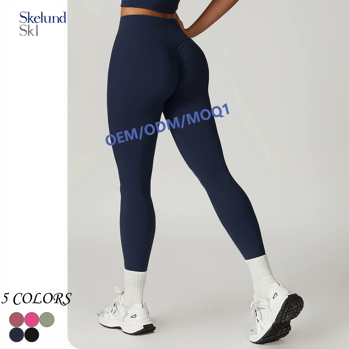 Wholesale Customized High Waist Tight Tummy Control Butt Lifting Quick Dry Sports Yoga Pants Women Riding Running Yoga Pants