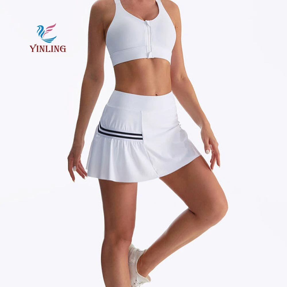 2025 Newest Quick Drying Two Piece Yoga Set Skirt Fitness Women Custom Logo Sports Yoga Sets