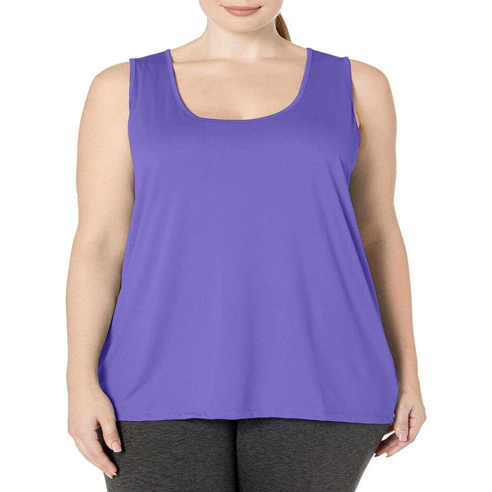 OEM New Design Wholesale Custom Made Women's Plus Size Tank Tops Spandex/Polyester Lace Breathable Customized High Quality