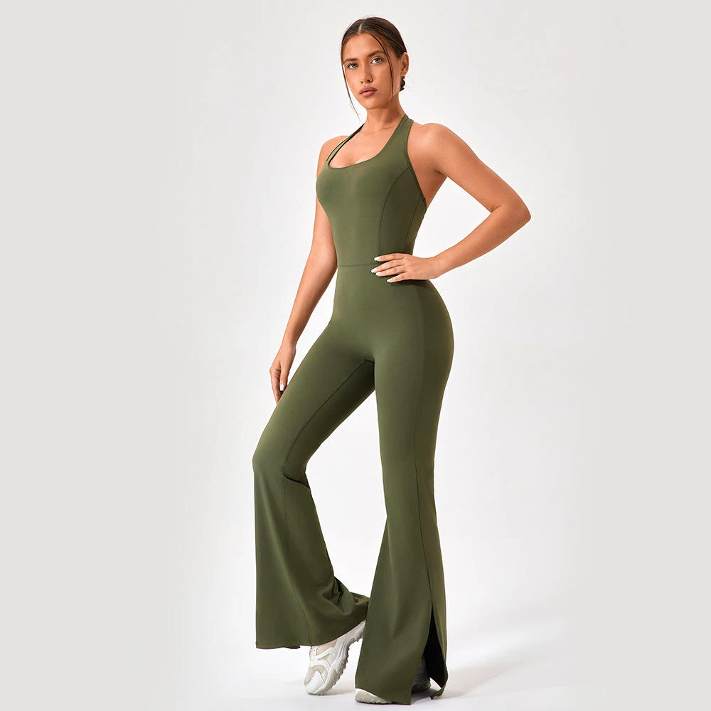 Women's LOYA Smart Stretchy Jumpsuit Slim Fit Hip Lift Romper Quick Dry Breathable Polyester Spandex for Yoga Running Fitness