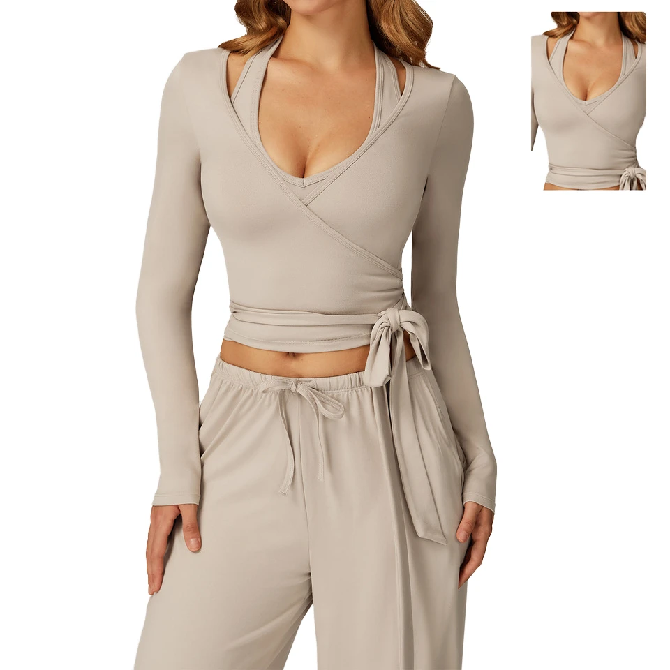 New Women's Quick-Drying Sports Wear Yoga Set Tank Top Loose Pants Sports Suit for Running Fitness Breathable 3-Piece Solid