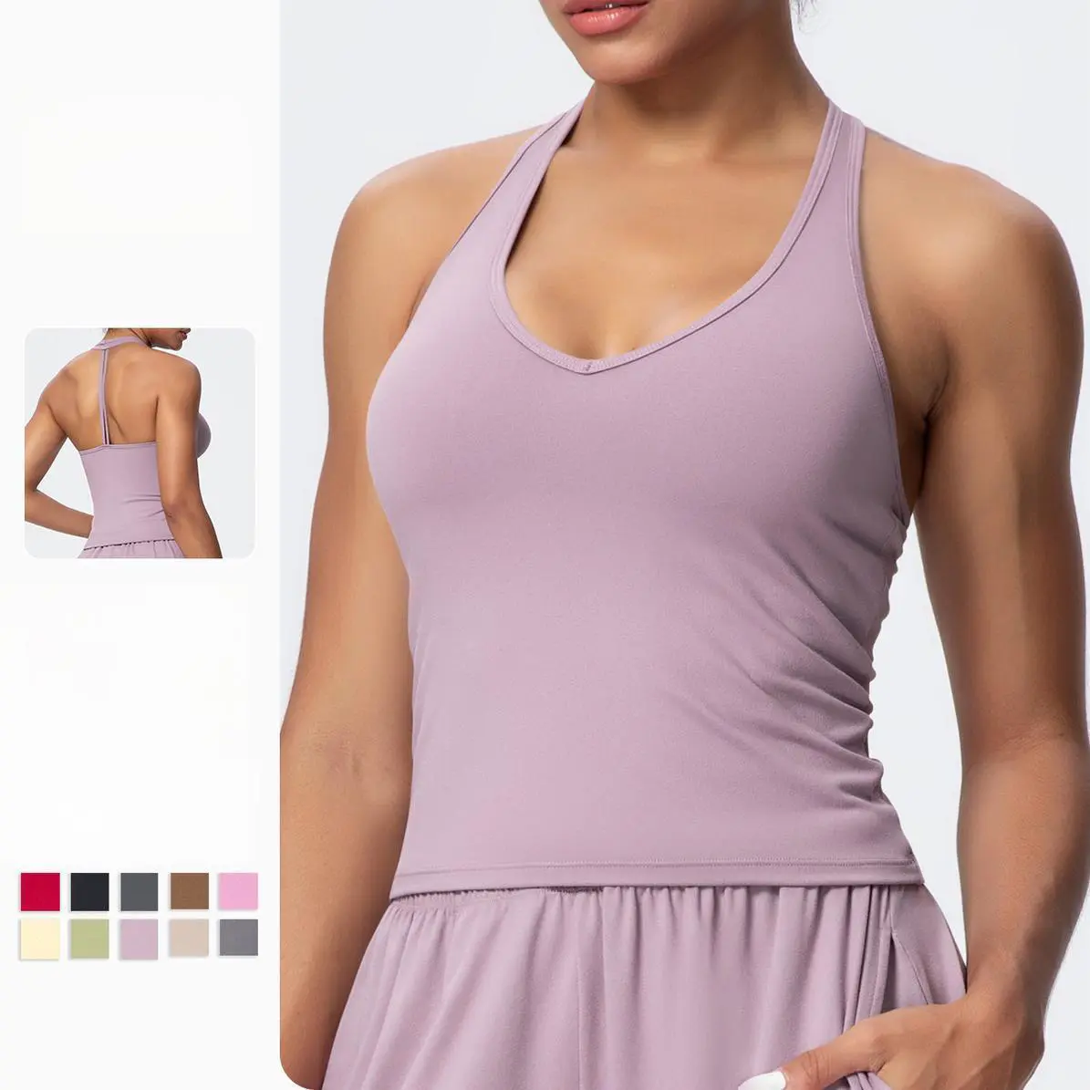 Tank Top Regular Fit Beauty Quick Drying Breathable Lightweight Eco-Friendly Sportswear Fashion Sleeveless Bike Running