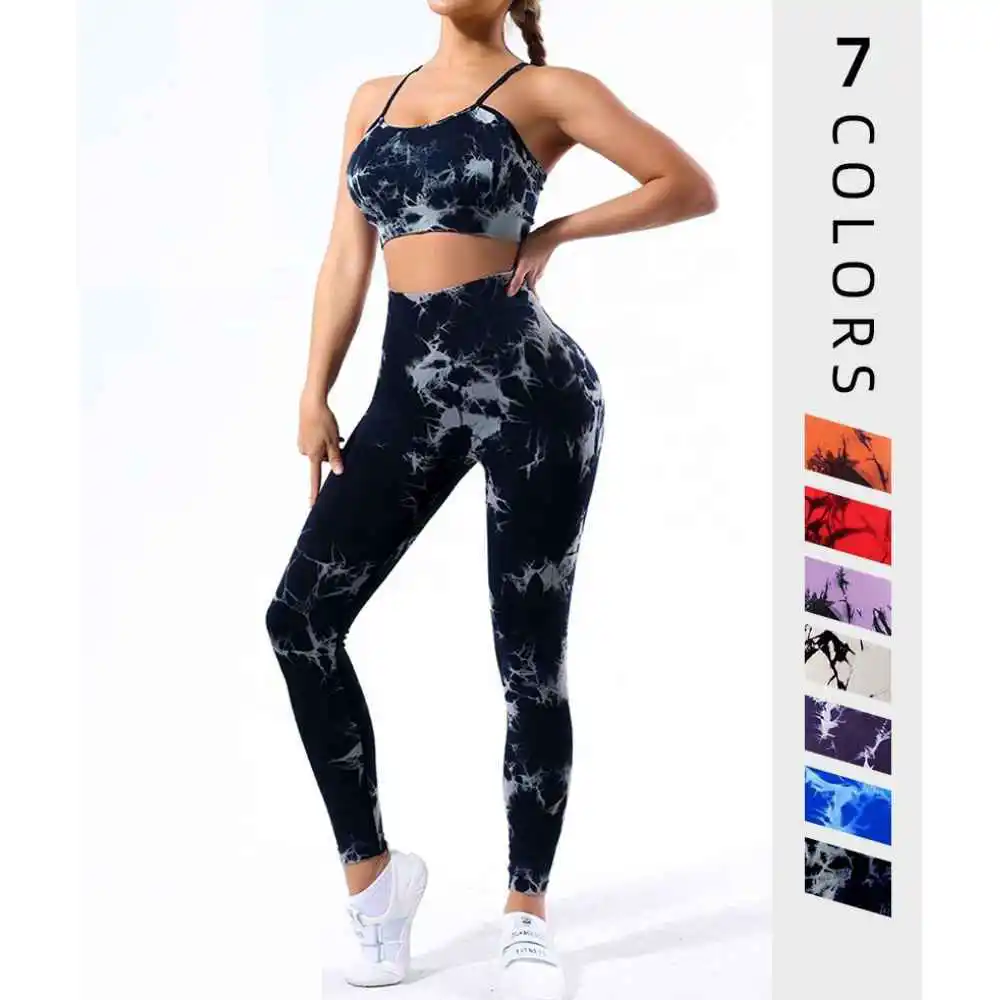 Top Quality Women's Regular Fit Spandex Polyester Seamless Fitness Were Gym Outdoor Workout Yoga Set