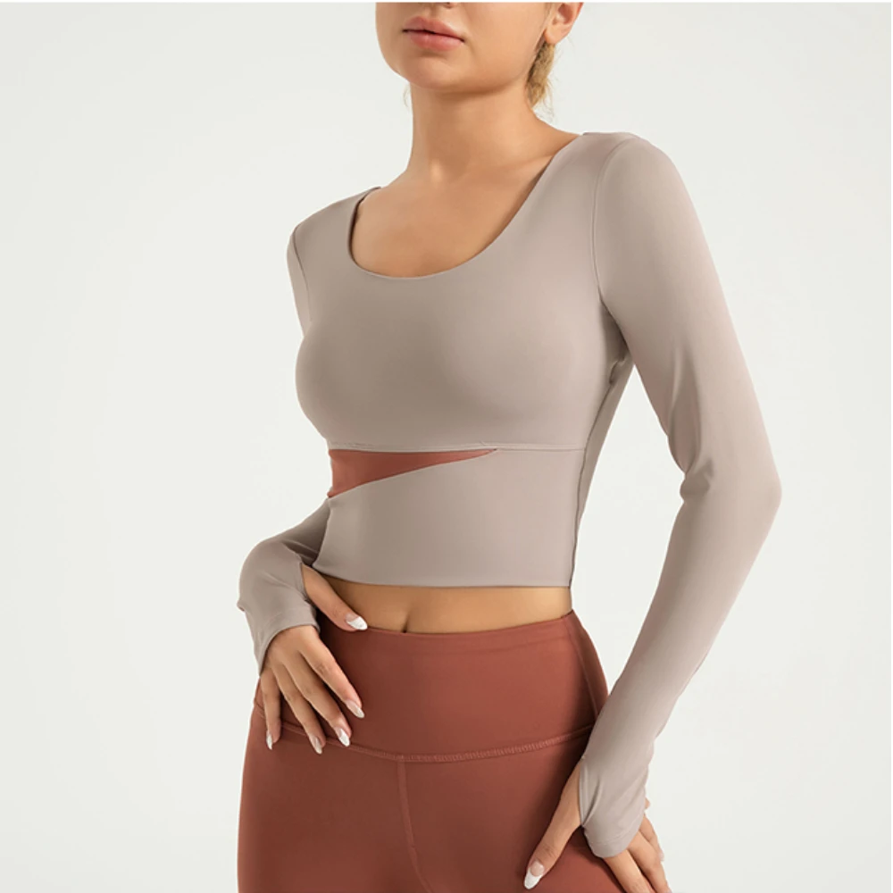 High Waist Yoga Top Plus Size Breathable Trending Quick Dry Body Shaping Seamless Sport Bra Ribbed Workout for Women