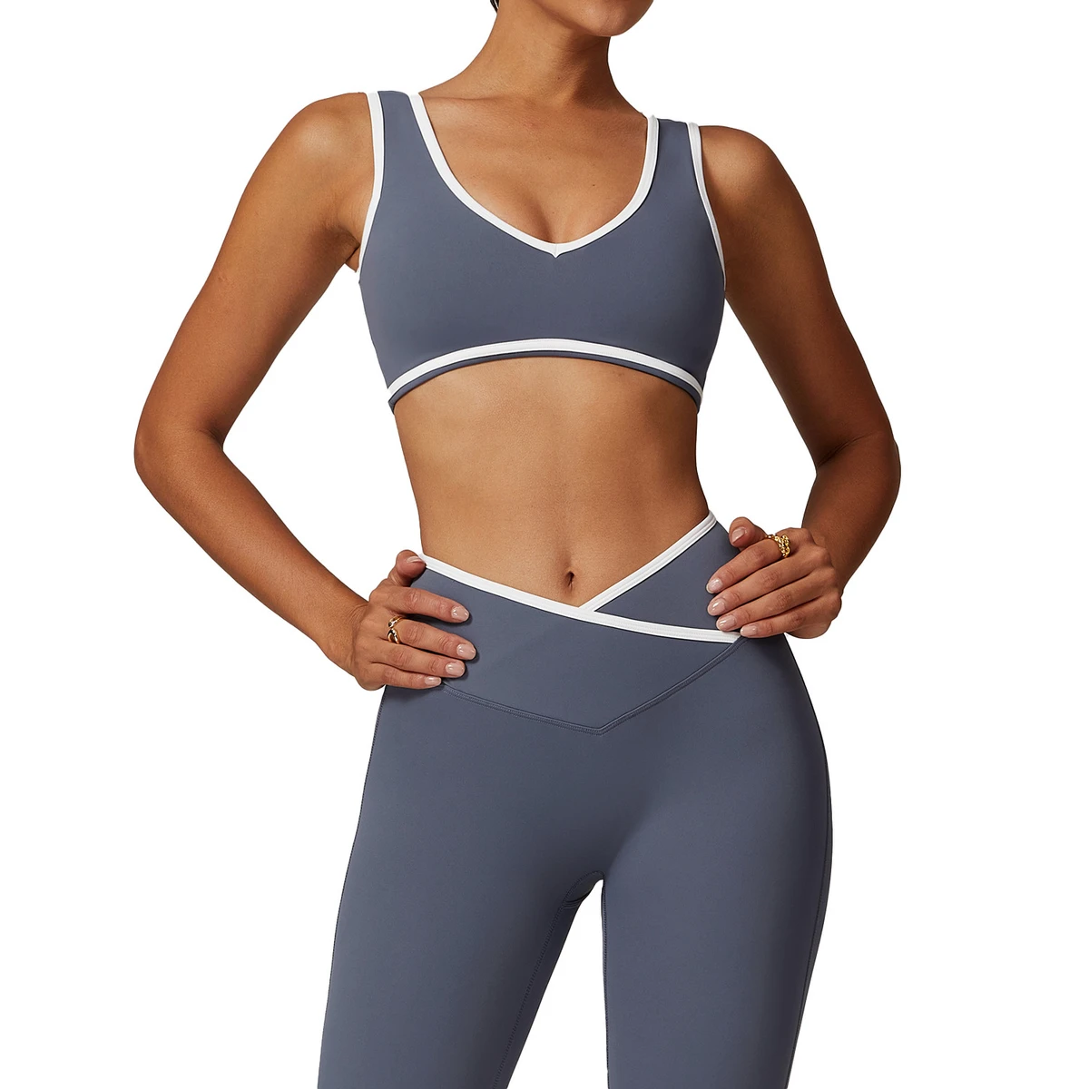 High Quality Women Gym Active Yoga Wear Custom Logo Yoga Sports Bra for Women