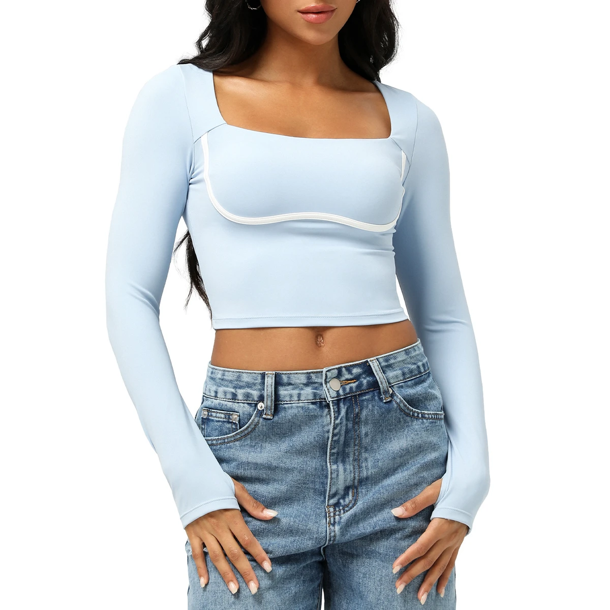 Women's Lightweight Breathable Gym T-Shirt Plus Size Sports Fitness Wear for Yoga and Running Yoga Fitness Sports Clothing