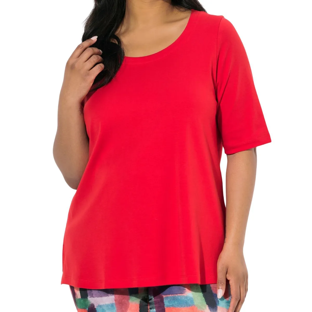 Custom Women Plus Size Sports T Shirt Breathable High Elastic Gym Running Short Sleeve Tee OEM ODM Activewear Manufacturer