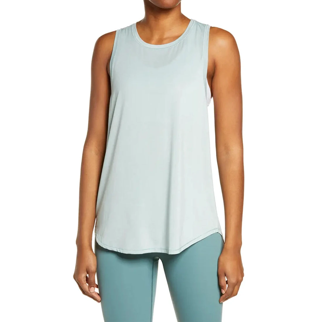 Women workout tank top soft lightweight sleeveless design suitable for gym training yoga running and everyday comfort