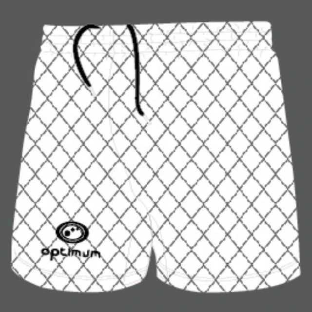Optimum Polyester and Spandex Full Sublimation Plus Size Custom Team Unisex Rugby Shorts