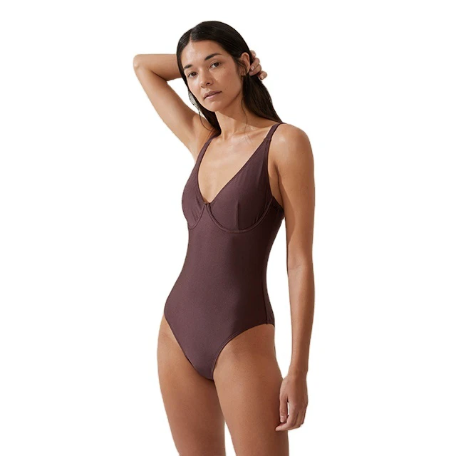 Custom Design Sexy Summer Swimwear Women's Swimsuits Tummy Control Shapewear Comfortable Hot Selling Skinny Seamless Knitting