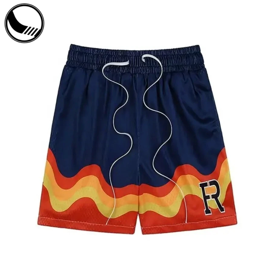 BETHERIVAL Casual Cropped Fit Spandex/Polyester Mesh Basketball Shorts Custom Logo Plus Size Men's Printed Breathable Quick Dry