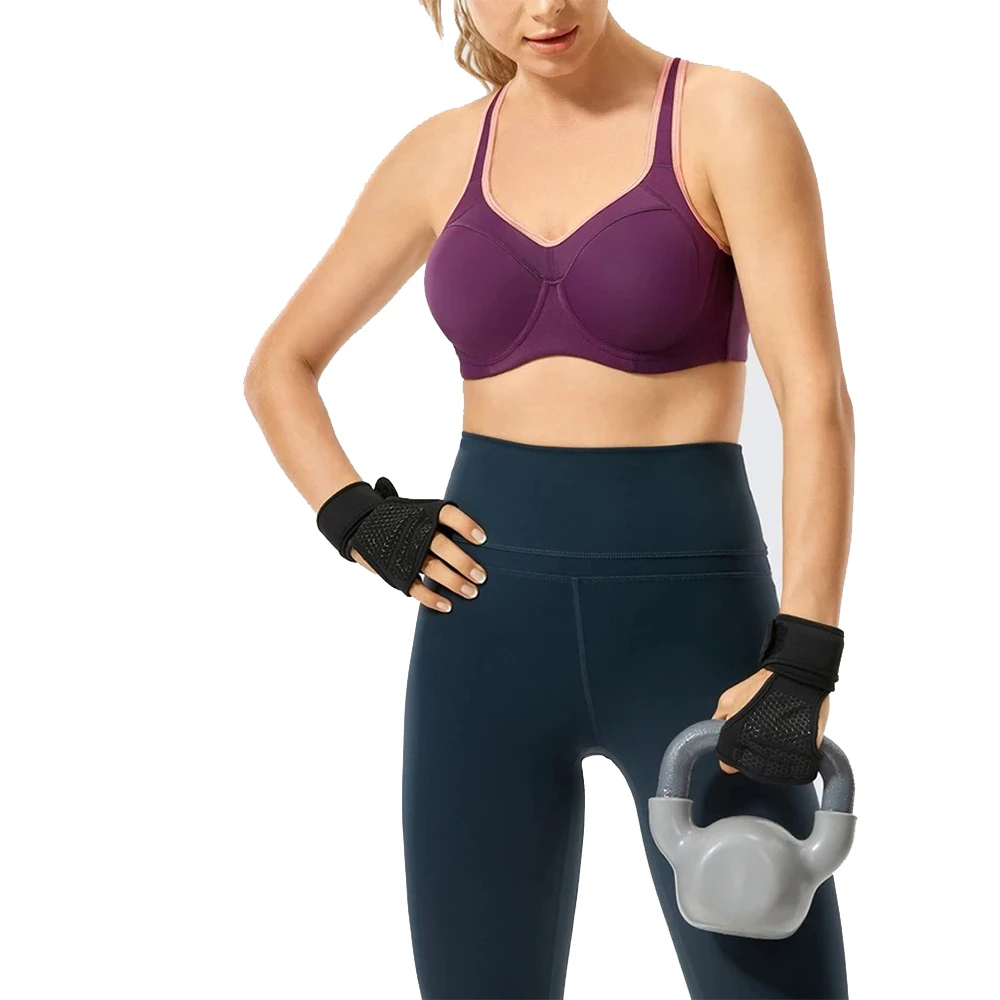 Wholesale Price Eco-friendly Sports Yoga Bra Custom Gym Bra Shockproof Fitness Top Running Gym Bras Women