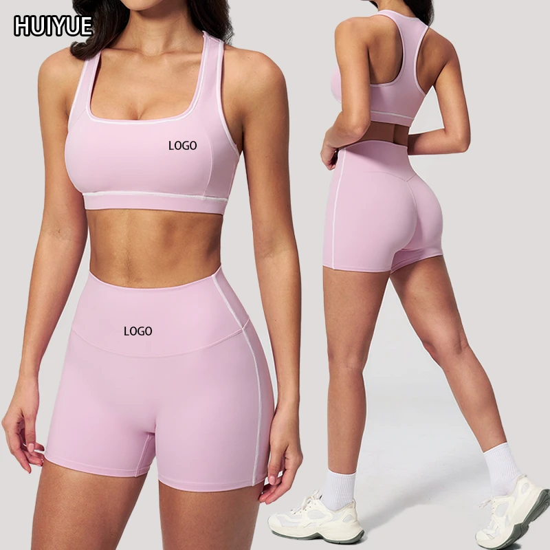 Summer New Arrival Women's Yoga 2-Piece Set, Hip Lift Slim Fit, Quick Dry Stretch Activewear for Workout Fitness