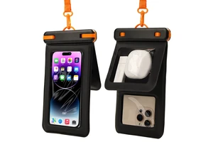 Yuanfeng IPX8 Waterproof Phone Bag Pouch with extra Card Bag Water Sports Mobile Phone Pouch