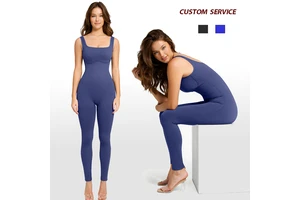 Hexin Wholesale New Design Seamless Women One Piece Yoga Sets Fitness Gym Wear Romper Jumpsuit for Everyday