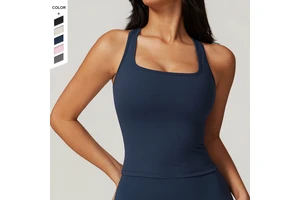 2024 New H-Shaped Back Sports Vest Tight Fitting Quick Drying Casual Running Fitness Top Yoga Suit for Women